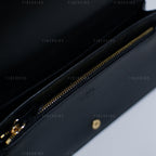 Coach Anna Foldover Crossbody Clutch In Signature Canvas
