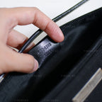 Gucci Classic Black Boat Pochette Bag