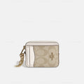 Coach Zip Card Case with Chain