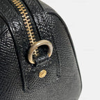 Coach Micro Rowan Black Hand Bag (with Strap) Rare
