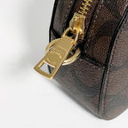 Coach Mini Serena Crossbody in Signature Canvas (Rare)