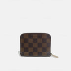 Louis Vuitton 2013 Damier Ebene Zippy Coin Purse / Card Case