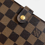 Louis Vuitton 2002 Damier Ebene Agenda PM with Fillers