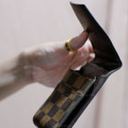 Louis Vuitton 2006 Damier Ebene Cigarette/Cosmetic Holder