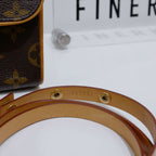 Louis Vuitton 2001 Monogram Pochette Florentine Belt Bag
