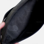 Gucci GG Black and Cream Boat Pochette Bag