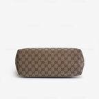 Gucci GG Canvas and Leather Tote Bag