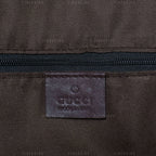 Gucci GG Canvas and Leather Tote Bag