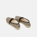Gucci GG Supreme Bee Espadrilles Size 35