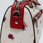 Coach Micro Rowan Hand Bag with Ladybug Print (No Strap)
