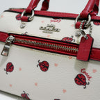 Coach Micro Rowan Hand Bag with Ladybug Print (No Strap)