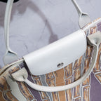 Longchamp Le Pliage Multicolor Large Short Handle