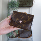 Louis Vuitton Monogram Rosalie Coin Purse in Rose Ballerine