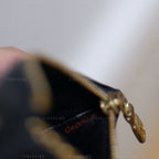 Louis Vuitton 2002 Epi Leather Black Key Pouch Cles