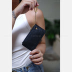 Louis Vuitton 2002 Epi Leather Black Key Pouch Cles