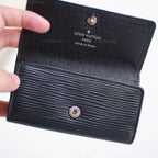 Louis Vuitton 2007 Epi Leather Multicles Key Case Black
