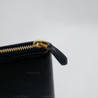 Prada Black Saffiano Leather Compact Wallet