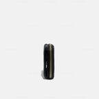 Prada Black Saffiano Leather Compact Wallet