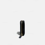 Prada Black Saffiano Leather Compact Wallet