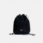 Prada Classic Black Mini Bucket Bag