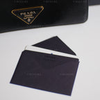 Prada Classic Black Long Wallet