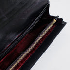 Prada Classic Black Long Wallet