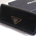 Prada Classic Black Long Wallet