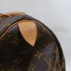 Louis Vuitton 1993 Monogram Canvas Speedy 35 Handbag