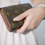 Louis Vuitton 1998 Monogram Portomonet Viet Tresor Bi-Fold Wallet