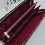 Louis Vuitton Monogram Long Zippy Wallet in Fuschia
